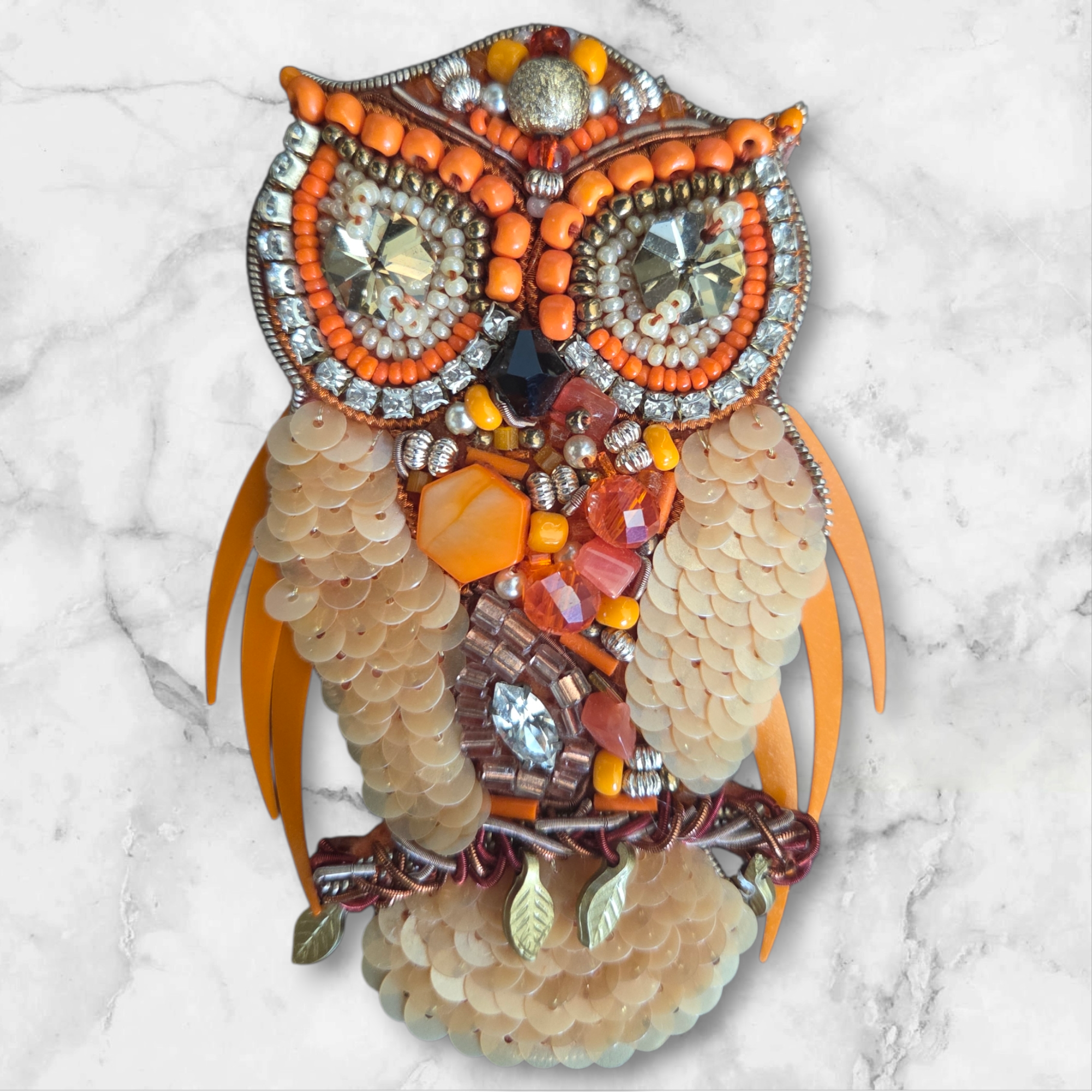 Owl Brooch