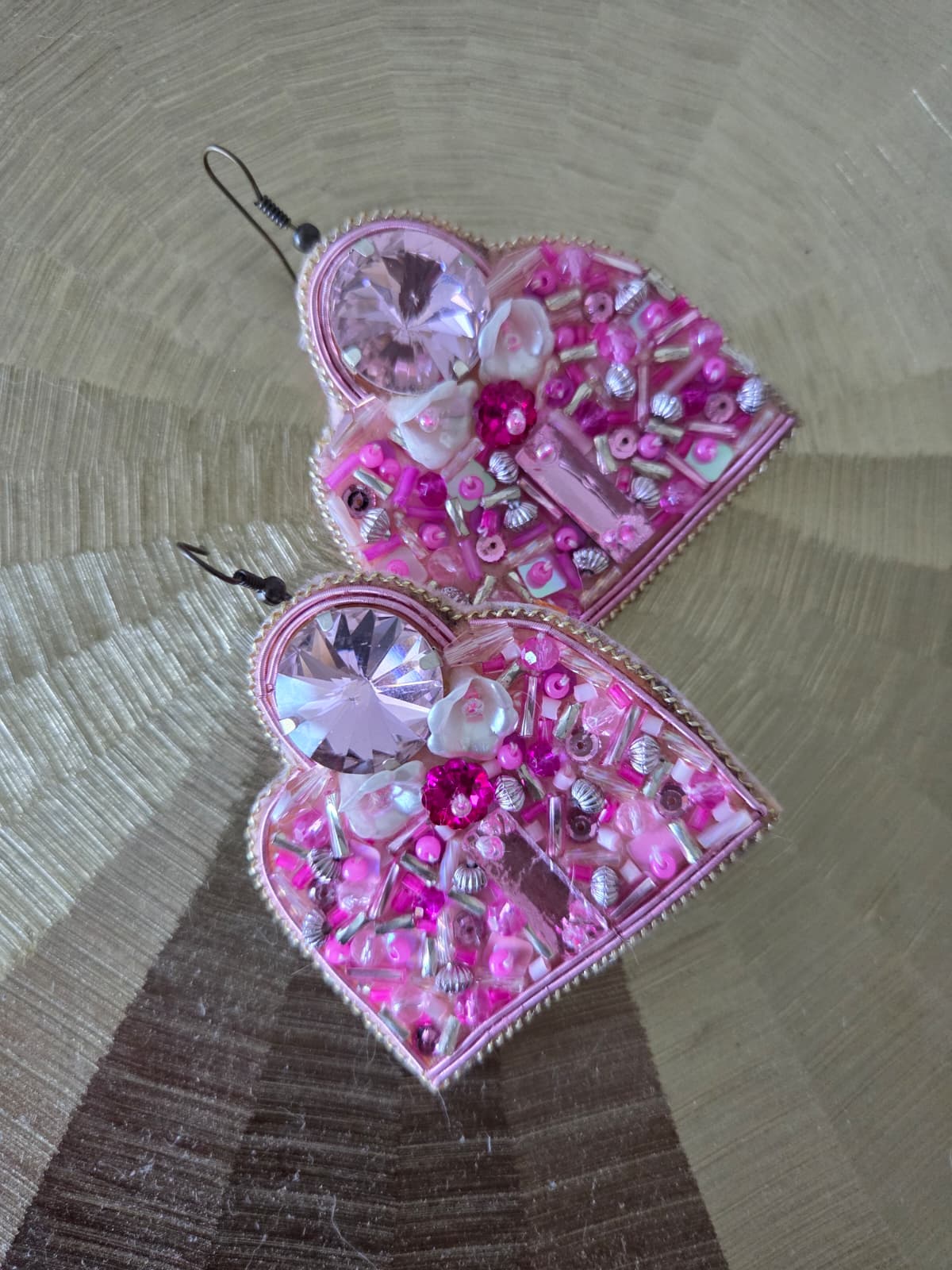 pink earing