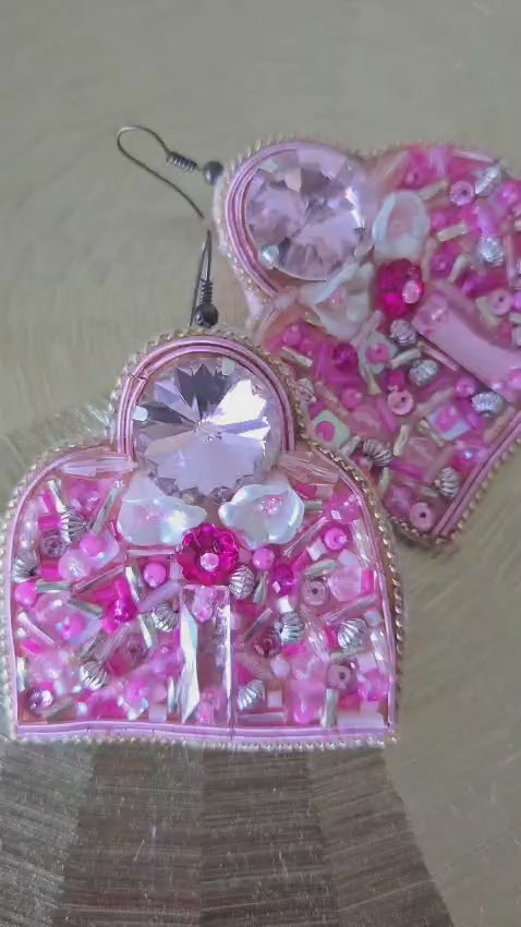 pink earing