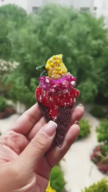 ice-cream Brooch
